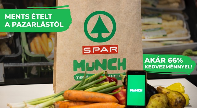 Fél évnyi tesztelés után országszerte minden SPAR-ban és INTERSPAR-ban elérhető a Munch-ételmentés